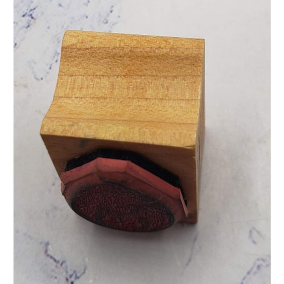 The Stamp Pad Small Water Balloon Wood Mounted Rubber Stamp - Picture 4 of 7